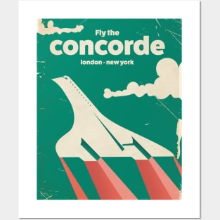 Fly The Concorde Posters and Art